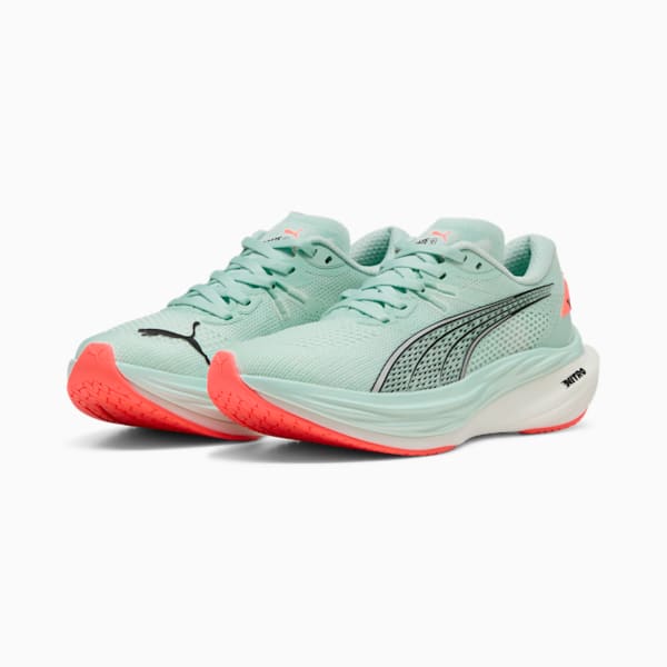 Chaussures de course à pied Deviate NITRO™ 3 Femme, Peaceful Blue-Glowing Red, extralarge